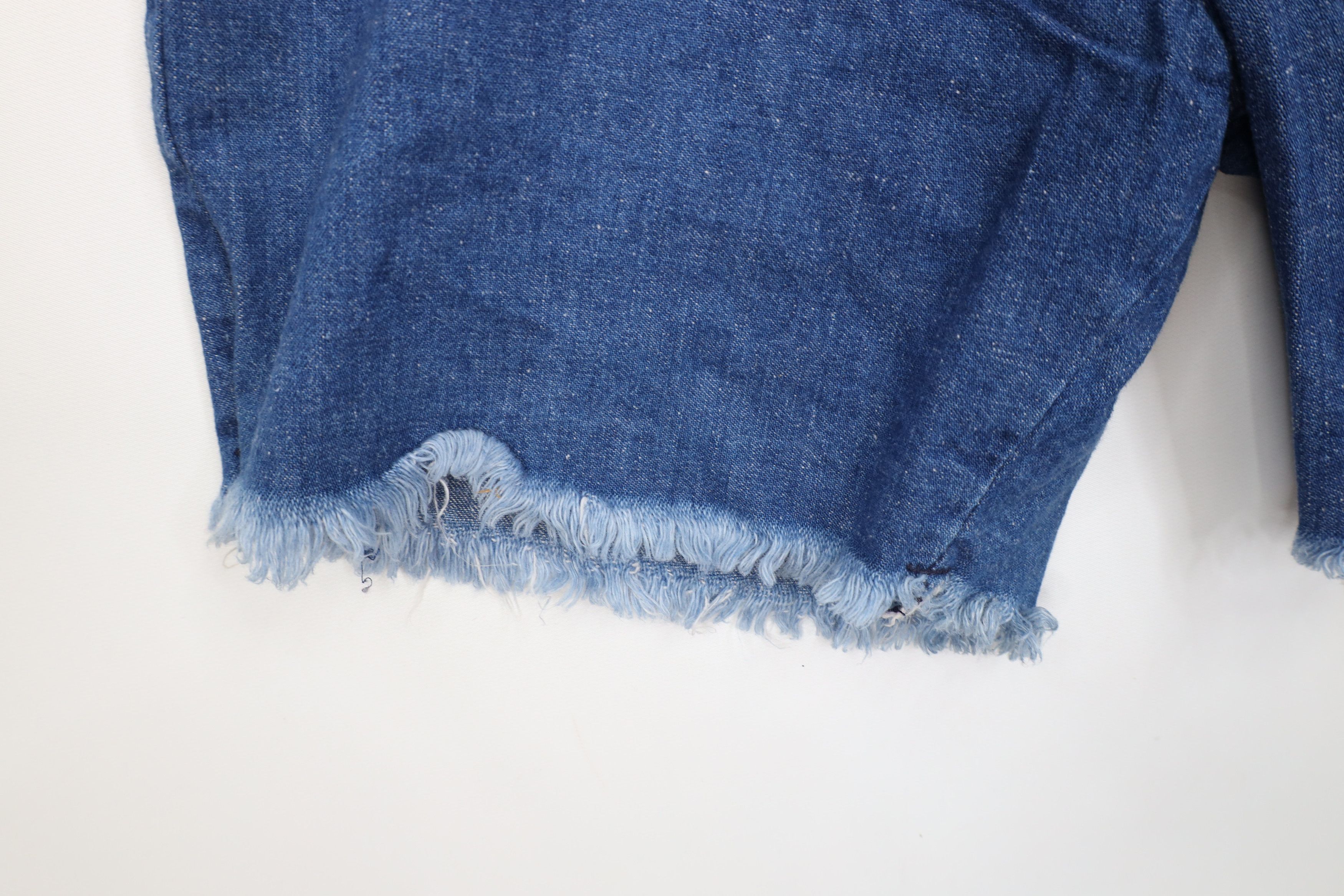 Vintage Vintage 60s 70s Streetwear Cut Off Denim Jean Shorts USA Size US 30 / EU 46 - 5 Thumbnail