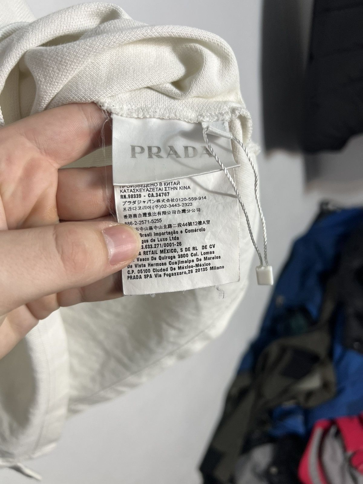 Prada Prada Polo T Shirt Red Tab Designer Size US M / EU 48-50 / 2 - 8 Thumbnail