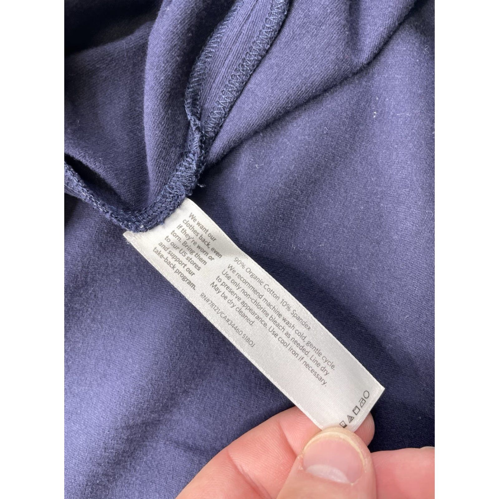Eileen Fisher VINTAGE Eileen Fisher Womens Blue Short-Sleeve Crew-Neck T-Shirt Shift Dress Small Size S / US 4 / IT 40 - 6 Thumbnail
