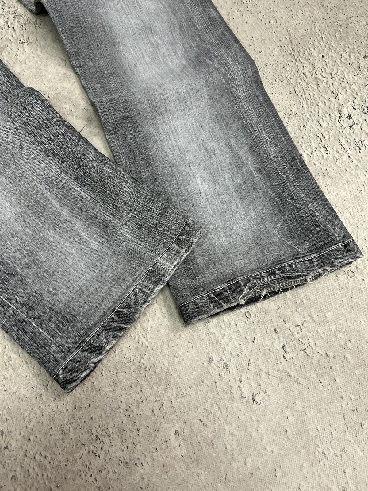Junya Watanabe Vintage washed flared flared jeans junya watanbe style y2k Size US 34 / EU 50 - 10 Thumbnail