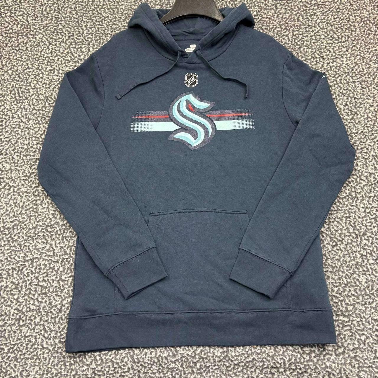 Other Seattle Kraken Hoodie Men Fanatics Pullover Long Sleeve L Size US L / EU 52-54 / 3 - 1 Thumbnail