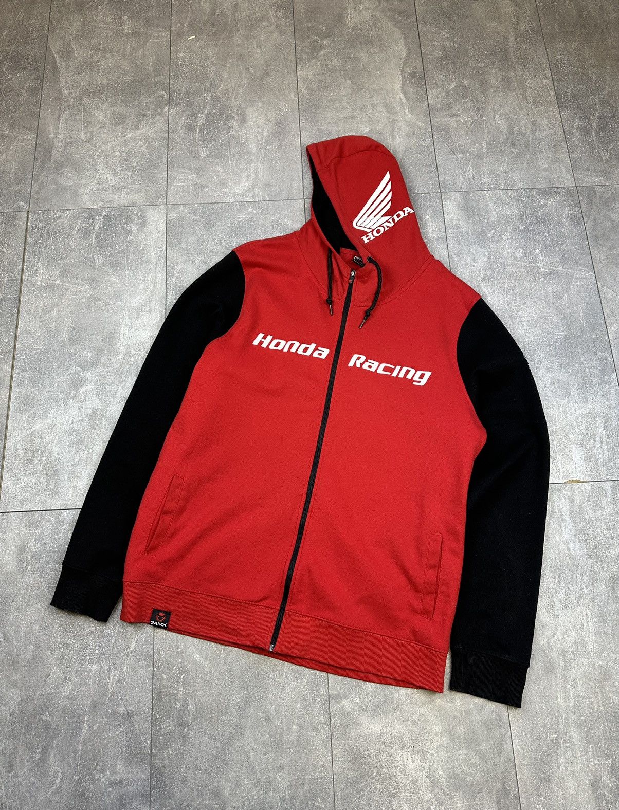Honda Red/Black Honda Overprint Logo Hoodie Size US XXL / EU 58 / 5 - 2 Thumbnail