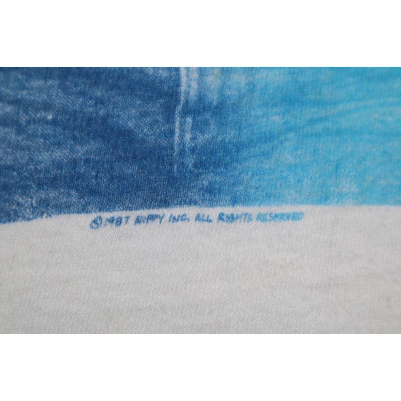 Vintage Vintage 1987 Whitney Houston T Shirt Single Stitch White L Size US L / EU 52-54 / 3 - 4 Thumbnail
