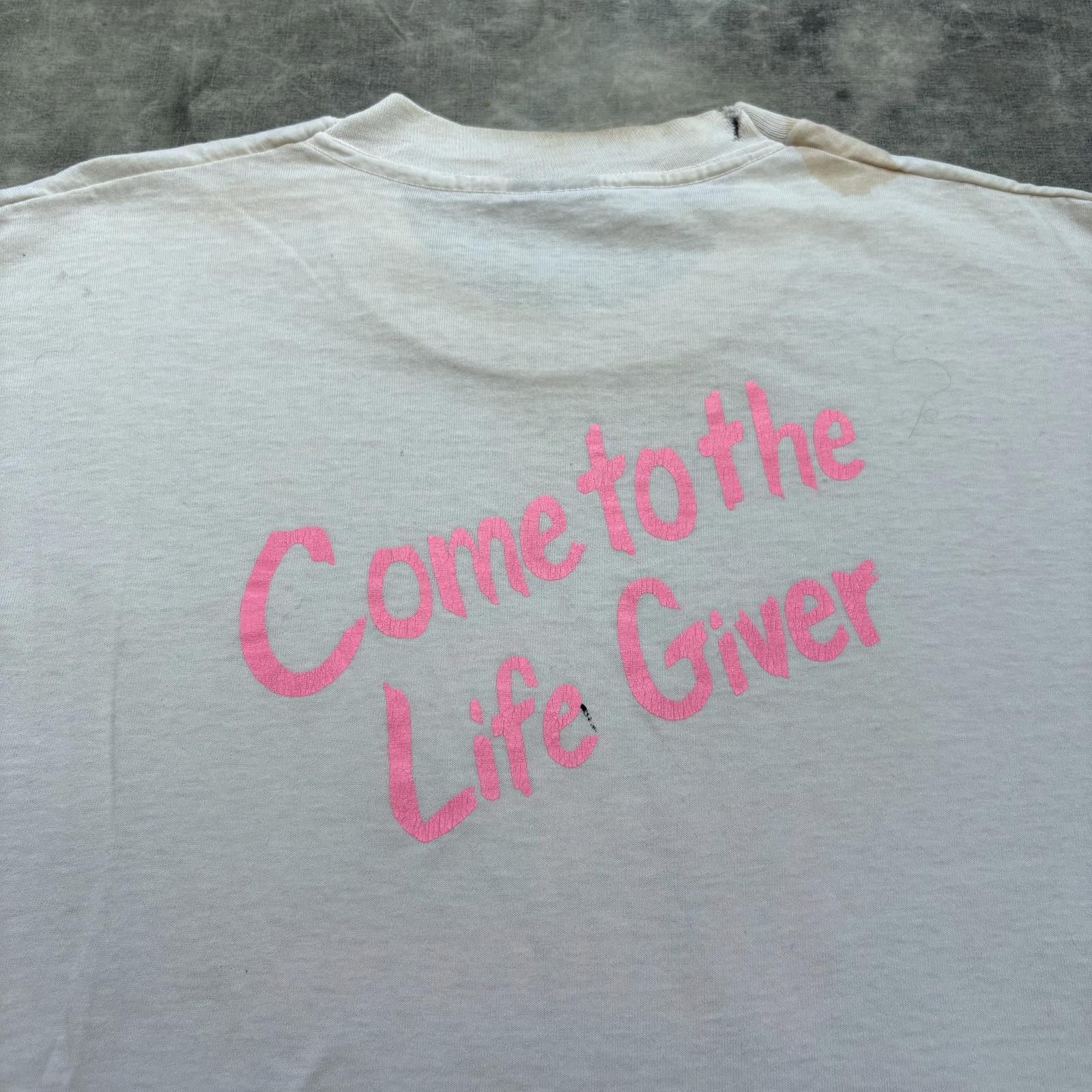Other Vintage 90s Distressed The Witness Jesus Life Giver Shirt Size US XL / EU 56 / 4 - 6 Thumbnail