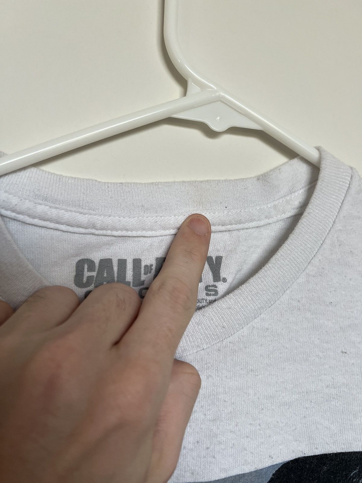 Vintage Vintage Call of Duty Ghosts Promo Shirt Size US S / EU 44-46 / 1 - 5 Thumbnail