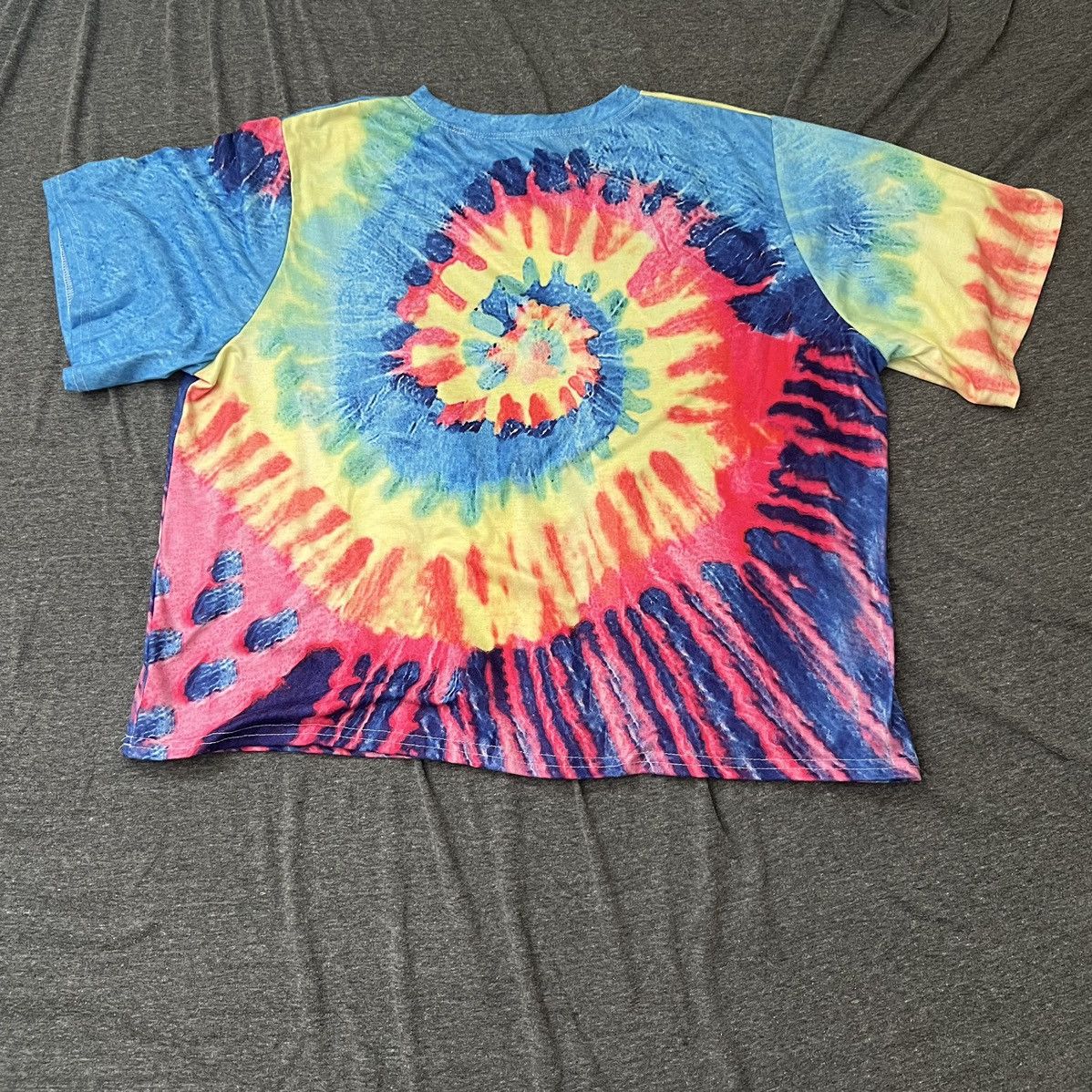 Japanese Brand You Can’t Trip With Us Alien tie-dye crop tee Size ONE SIZE - 3 Thumbnail