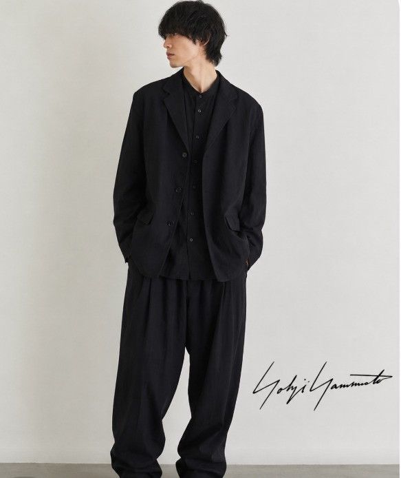 Y's for Men Y's YOHJI YAMAMOTO Canvas Worker Cotton Flap Pocket Jac Size US M / EU 48-50 / 2 - 1 Thumbnail