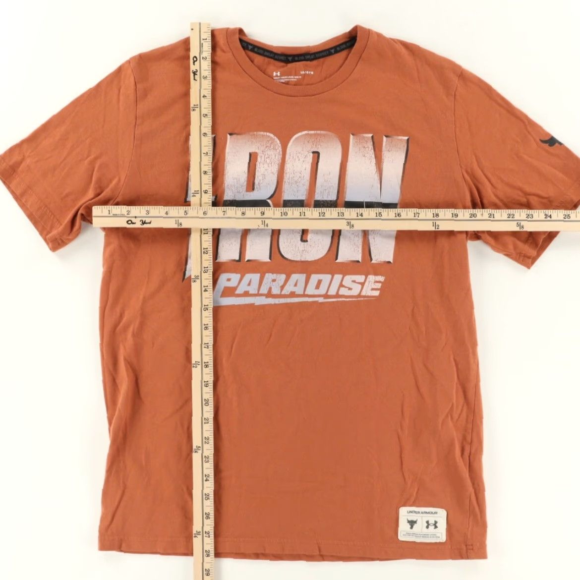 Under Armour Under Armour Iron Paradise Solid T-Shirt Clay Men's L Size US L / EU 52-54 / 3 - 3 Thumbnail