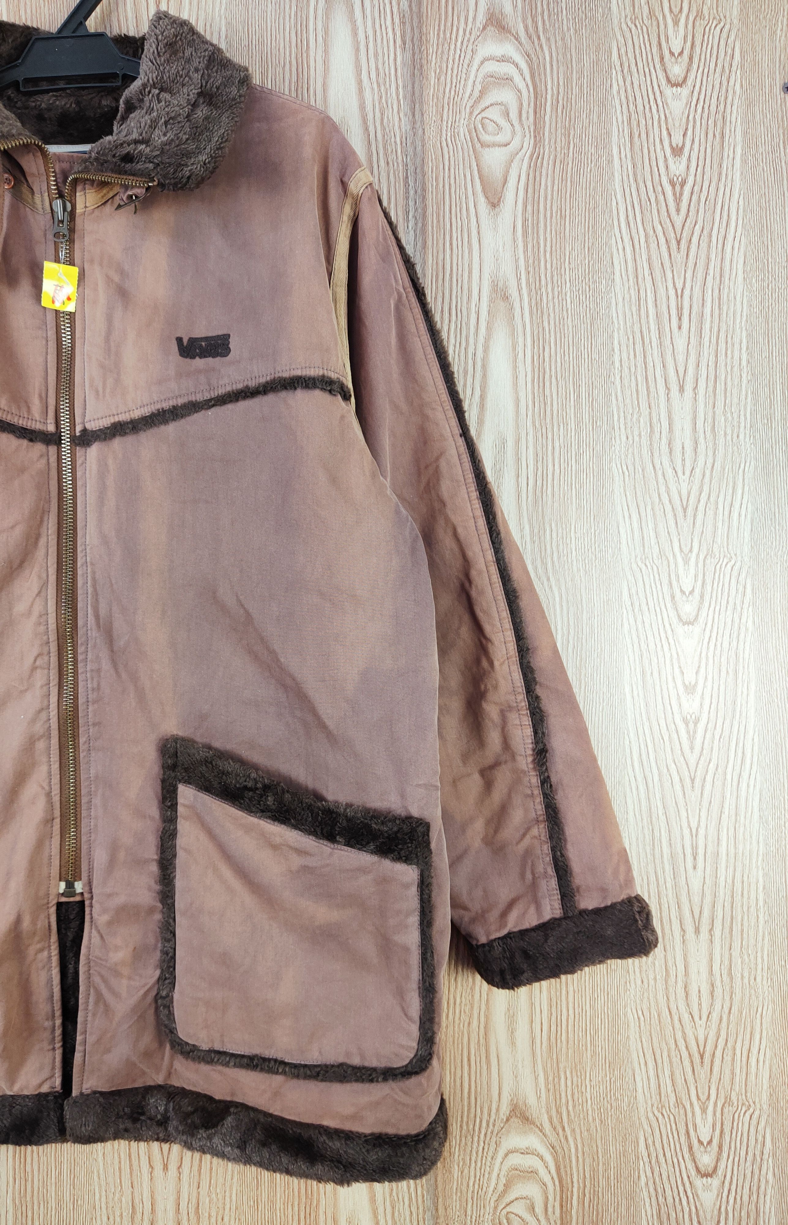 Japanese Brand × Vans × Vintage Vans Dark Brown Faded Sweater Jackets #W264 Size US L / EU 52-54 / 3 - 8 Thumbnail