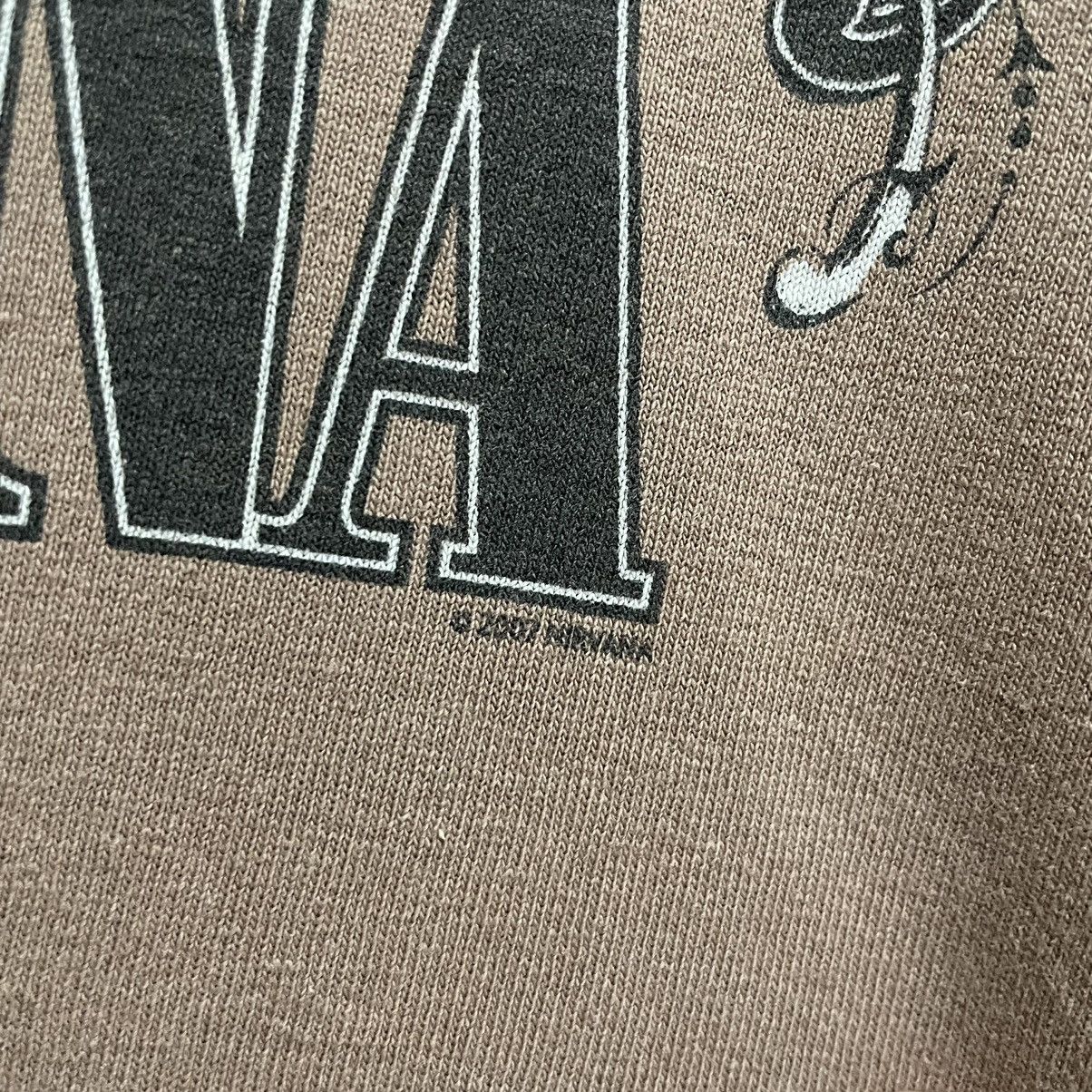 Nirvana × Vintage Vintage 2007 Nirvana Kurt Cobain Grunge T Shirt Size US L / EU 52-54 / 3 - 3 Thumbnail