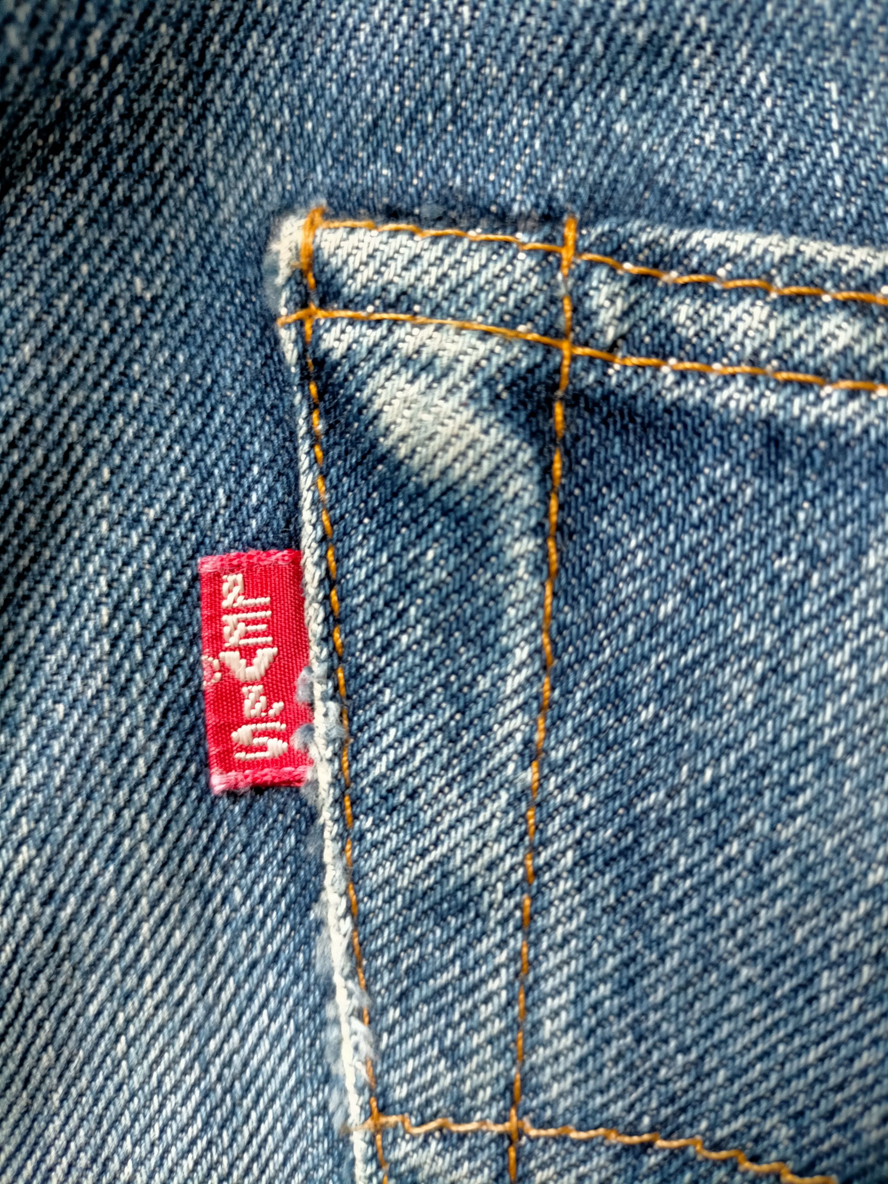 Levi's Vintage Clothing Vintage 90s Levis 501xx Big E Selvedge Jeans Size US 30 / EU 46 - 20 Thumbnail