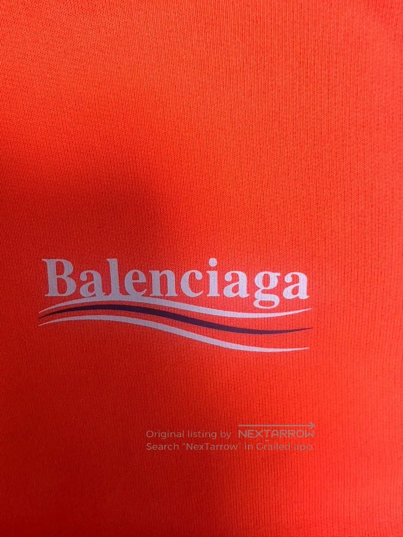 Balenciaga Balenciaga Logo Printed Hooded Pocket Sweatshirt Size US M / EU 48-50 / 2 - 3 Thumbnail