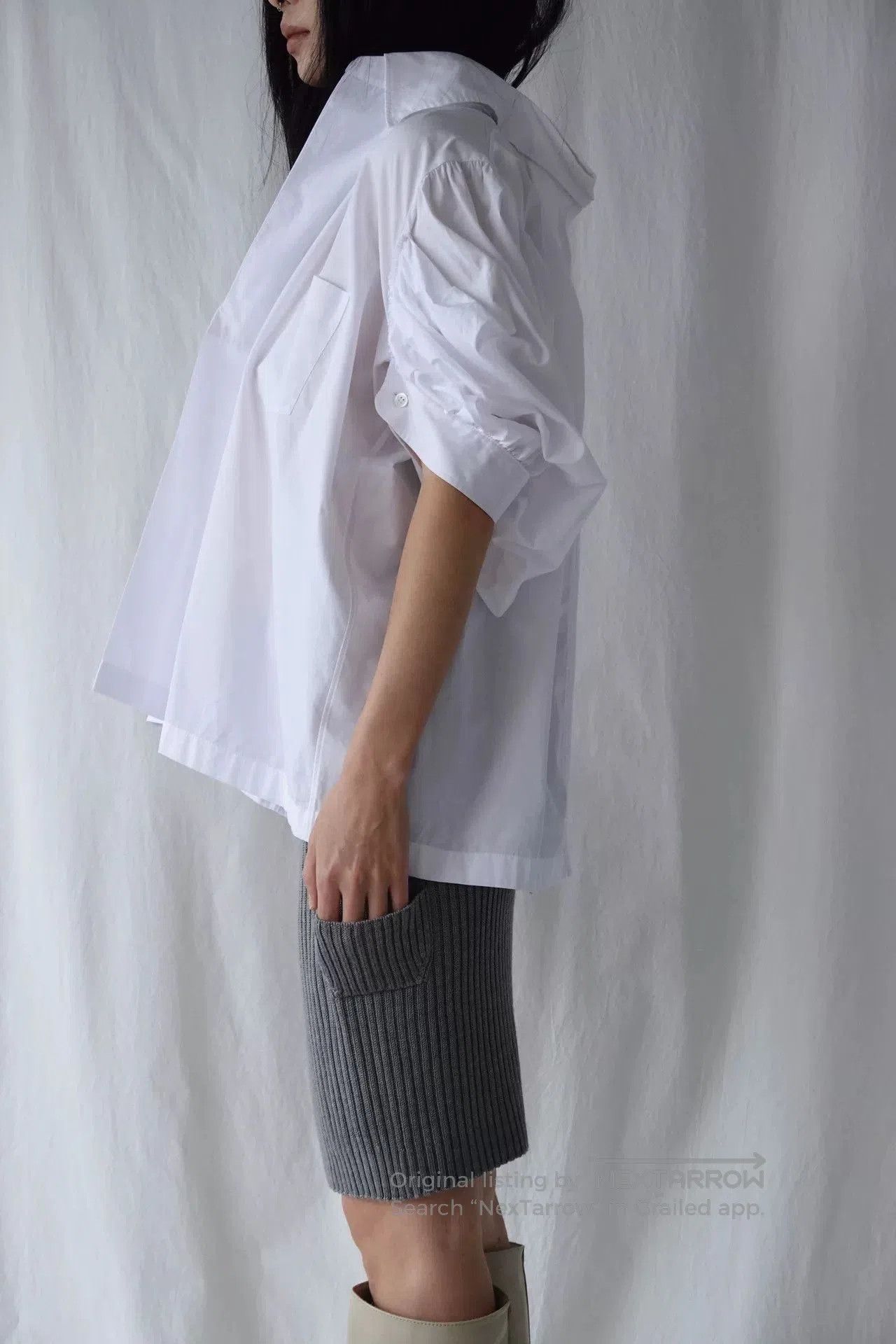 Issey Miyake Issey Miyake Ribbed Knit Skirt. Size 24" / US 00 / IT 34 - 3 Thumbnail