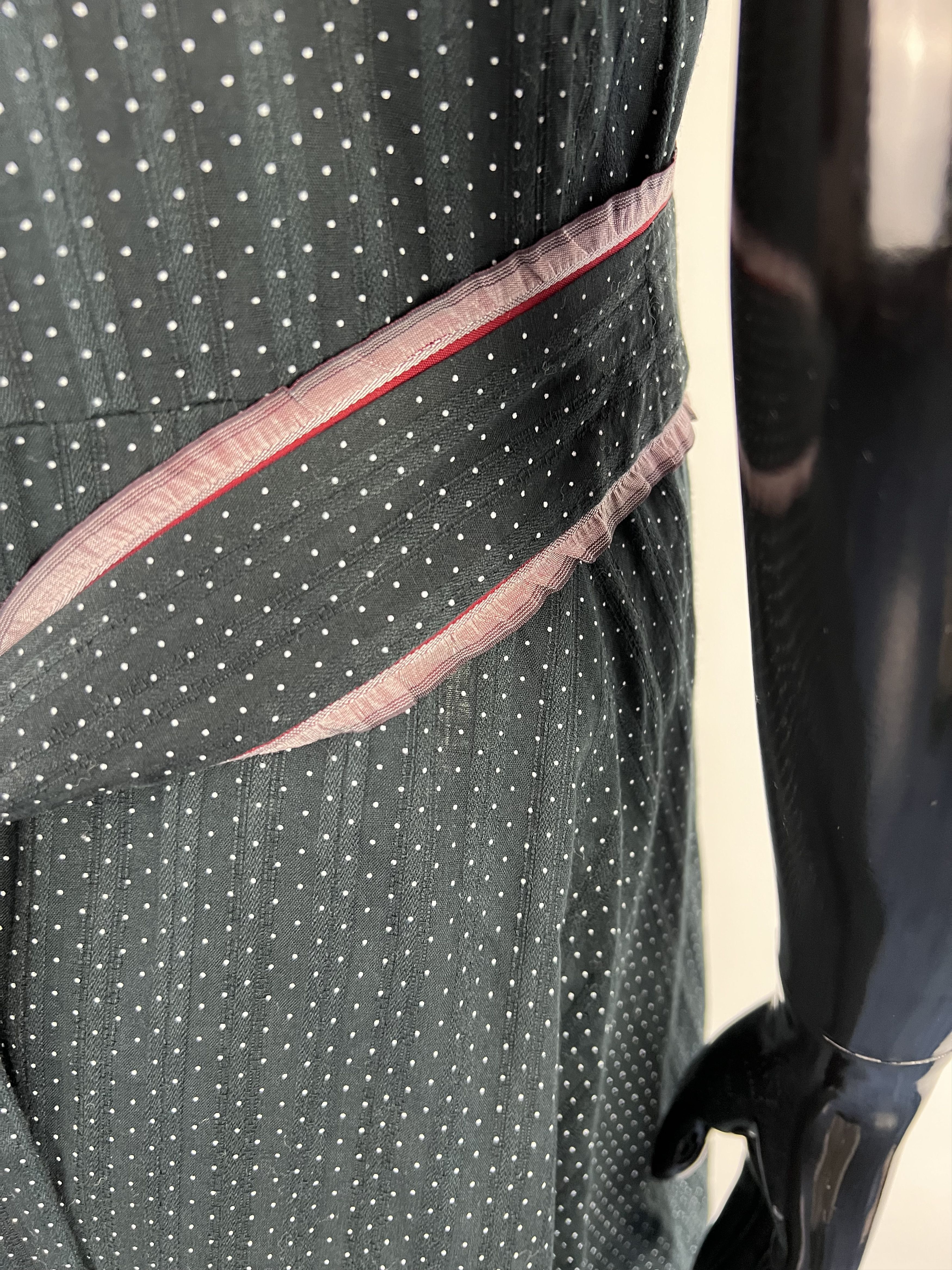 Baum und Pferdgarten Baum Und Pferdgarten Black Polka Dot Sheer Belt Dress 36 Size S / US 4 / IT 40 - 7 Thumbnail