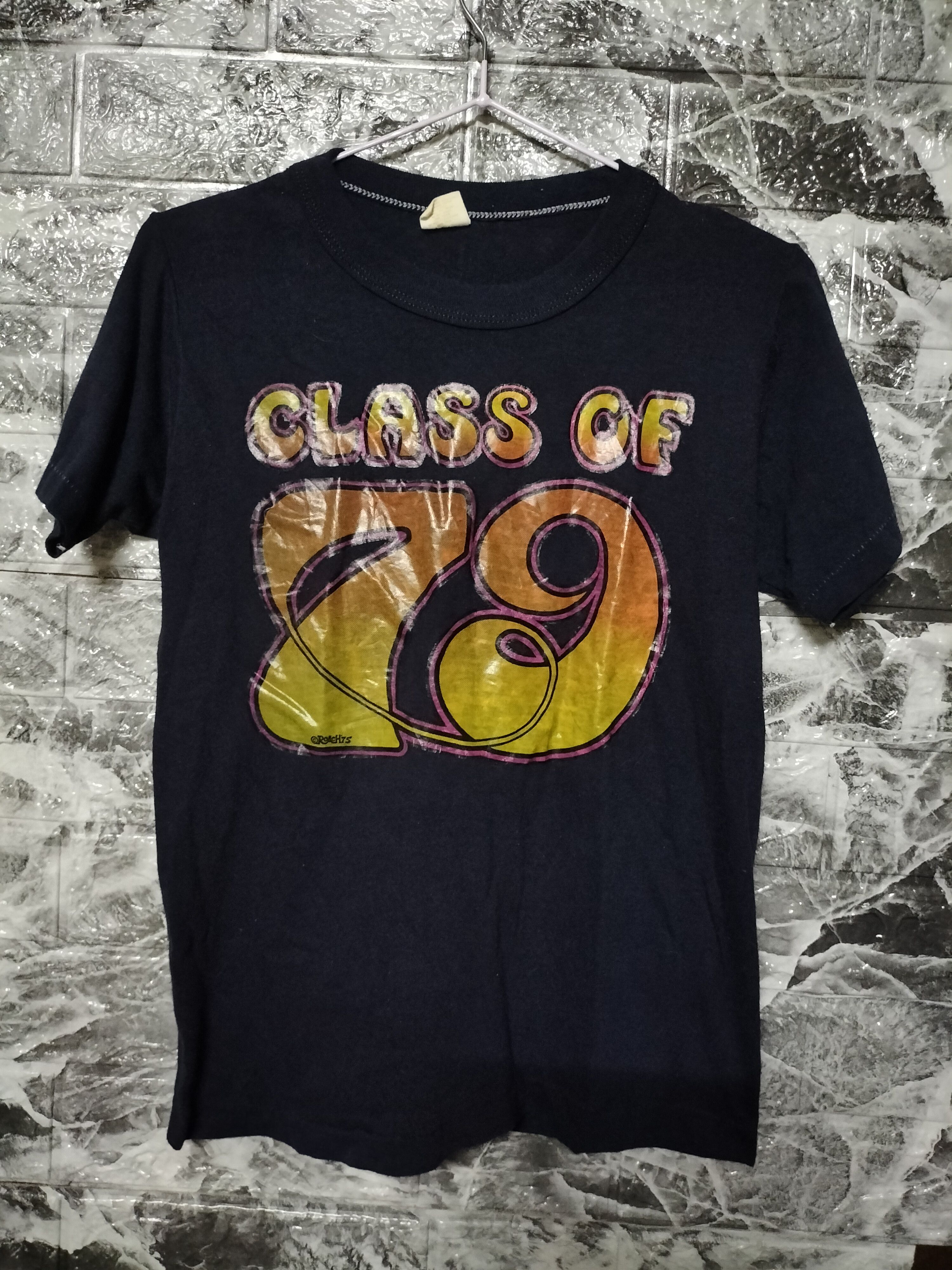Vintage Vintage 70s class of 79 iron On Sportswear classic fashion Size US S / EU 44-46 / 1 - 1 Thumbnail