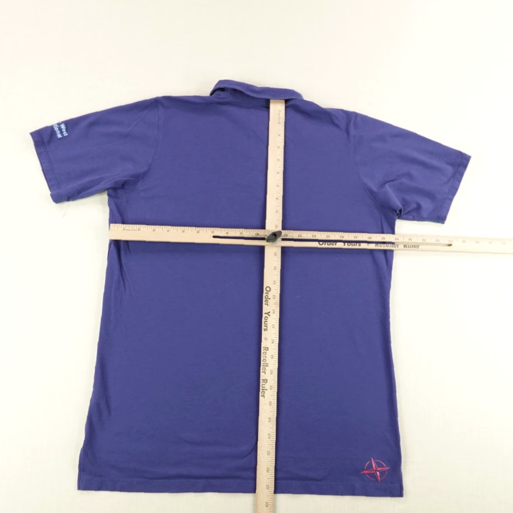 Vintage VINTAGE B Draddy Polo Shirt Mens Small Blue Performance Golf Activewear Size US S / EU 44-46 / 1 - 5 Thumbnail