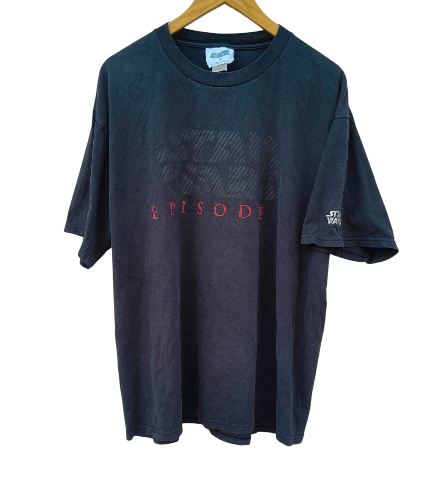 Vintage 💥FINAL DROP💥VINTAGE LIGHT FADED STARWARS EPISODE 1 Size US XL / EU 56 / 4 - 1 Thumbnail