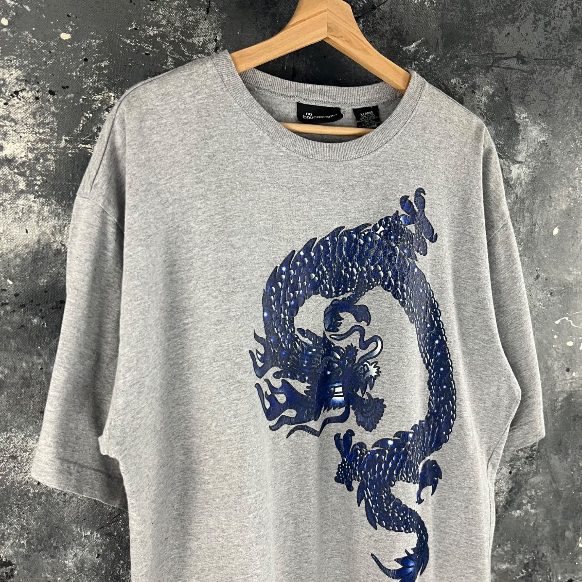 Vintage Vintage Y2K Dragon grunge shirt Size US XL / EU 56 / 4 - 2 Thumbnail