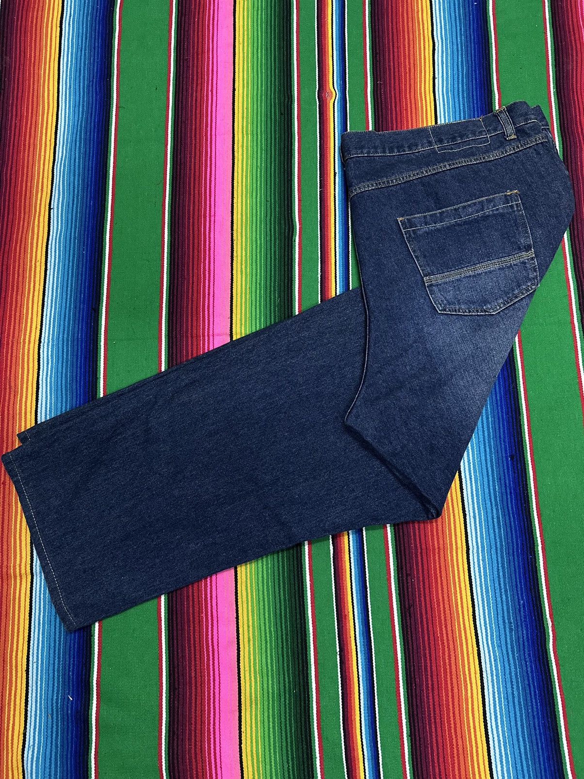 Japanese Brand 💥 Japanese Brand 💥 Vlow Denim Crazy Design 💥 Size US 32 / EU 48 - 9 Thumbnail