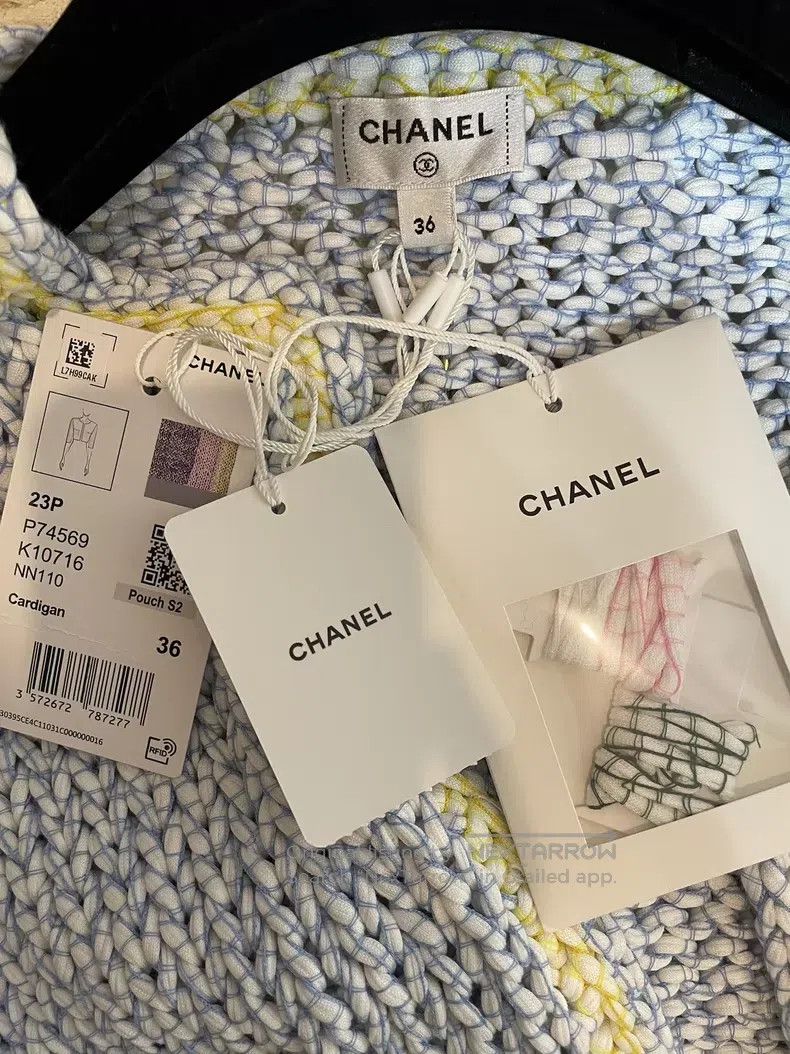 Chanel Chanel Macaron colour colour knitted jacket Size XS / US 0-2 / IT 36-38 - 5 Thumbnail