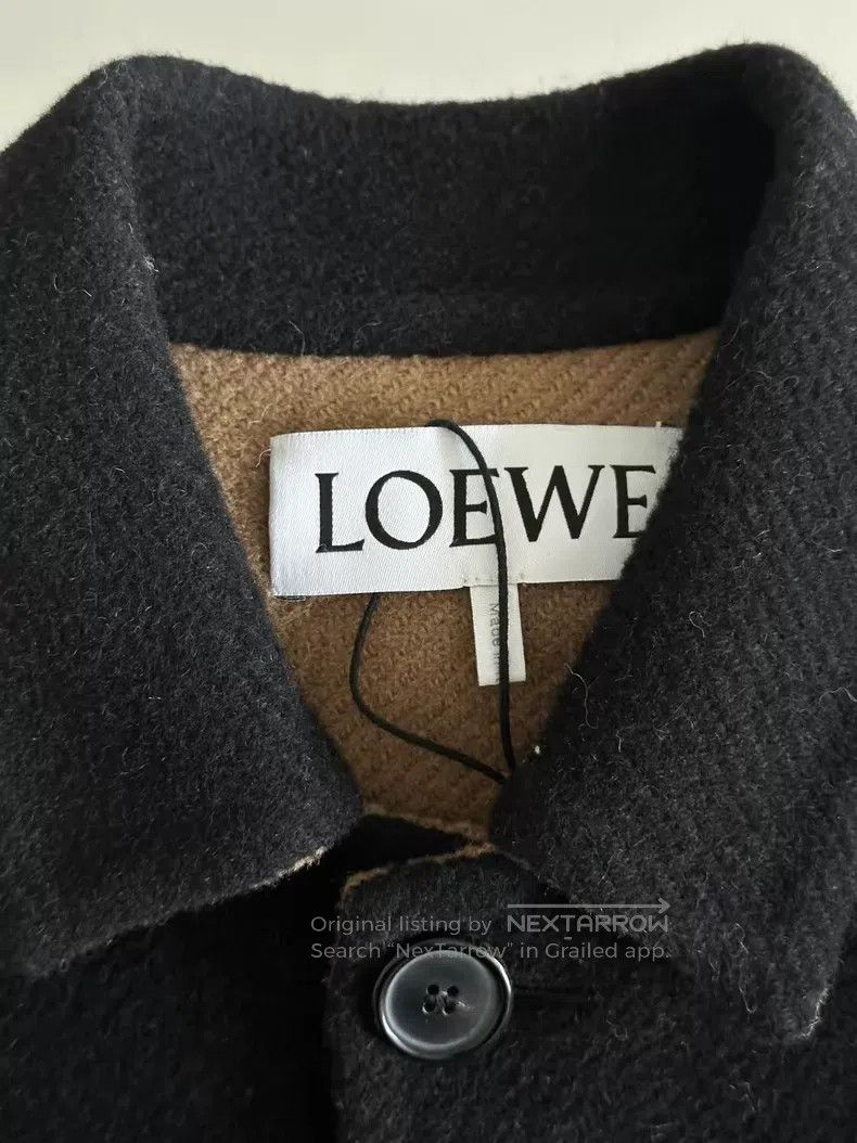 Loewe Loewe Black and Gray Printed Knit Sweater Size US S / EU 44-46 / 1 - 3 Thumbnail