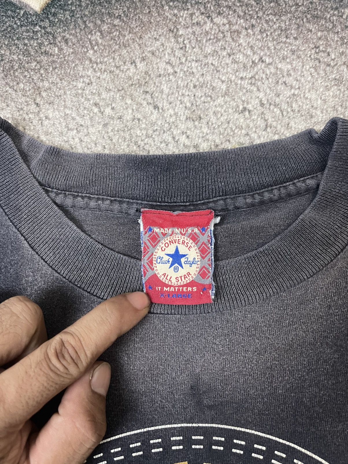 Converse Vintage Converse All Star Faded Tshirt USA Streetwear Size US M / EU 48-50 / 2 - 4 Thumbnail