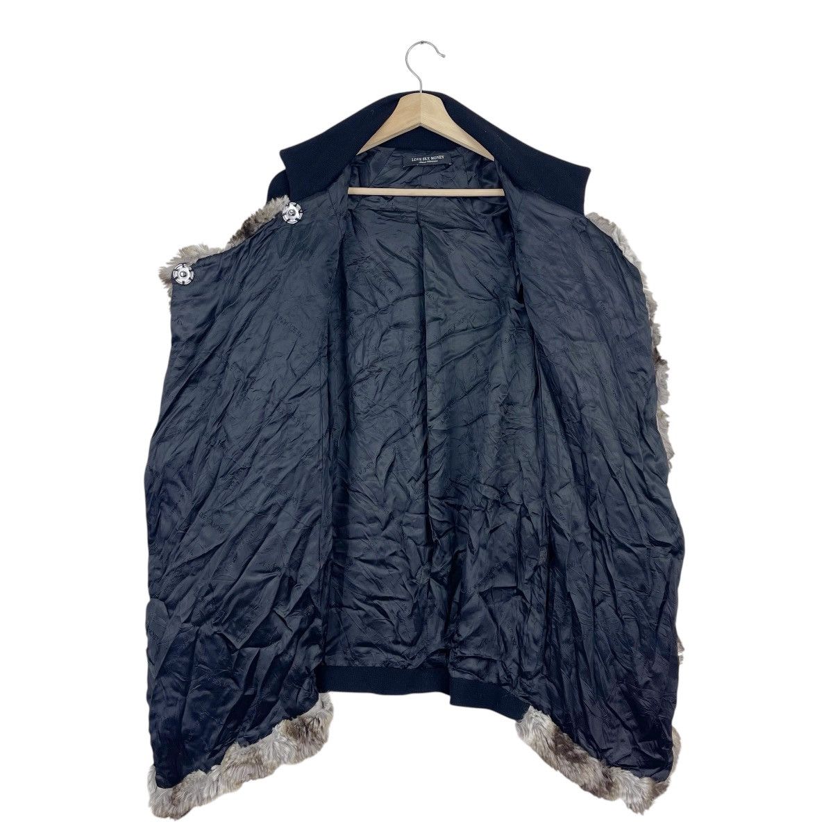Designer Lorella Signorino Faux Fur Snap Button Coat Size M / US 6-8 / IT 42-44 - 7 Thumbnail