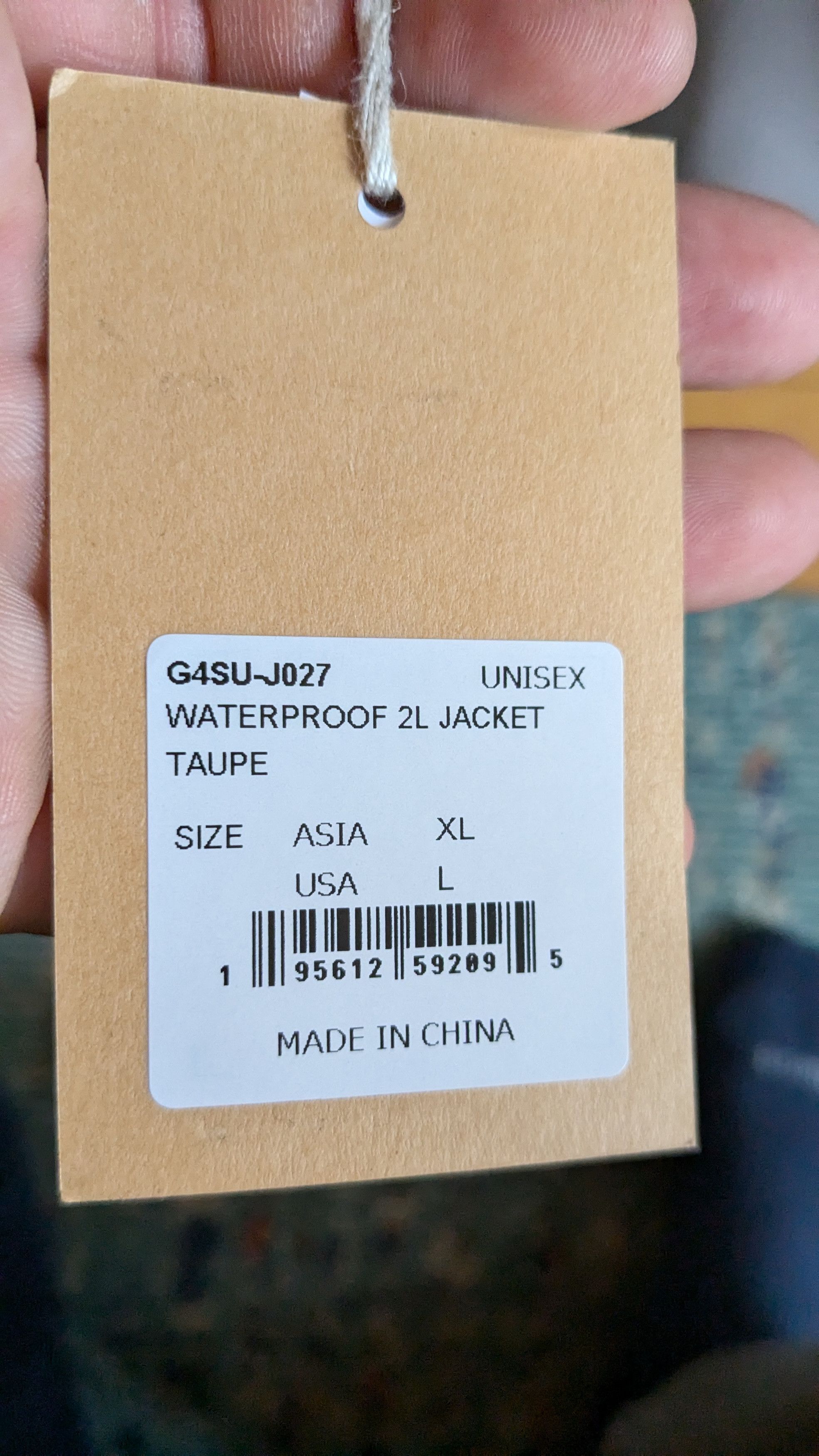 Gramicci Waterproof 2L jacket Size US L / EU 52-54 / 3 - 5 Thumbnail