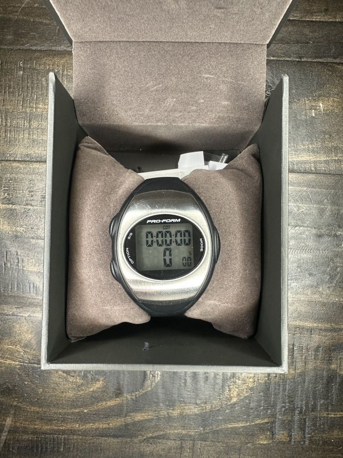 Other Pro Form Black and silver digital watch Size ONE SIZE - 5 Thumbnail