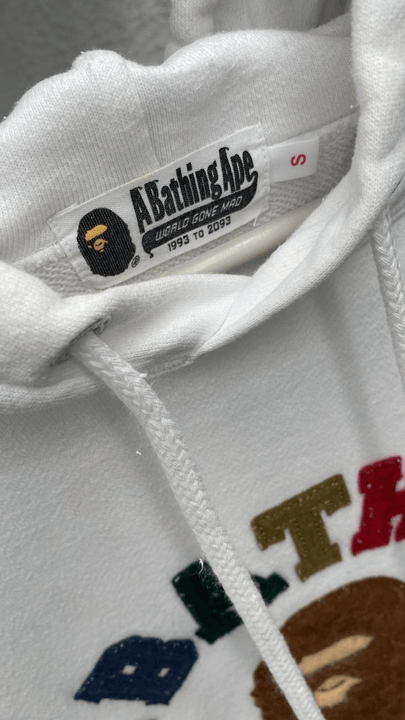 Bape A Bathing Ape college applique pullover Size US S / EU 44-46 / 1 - 6 Thumbnail