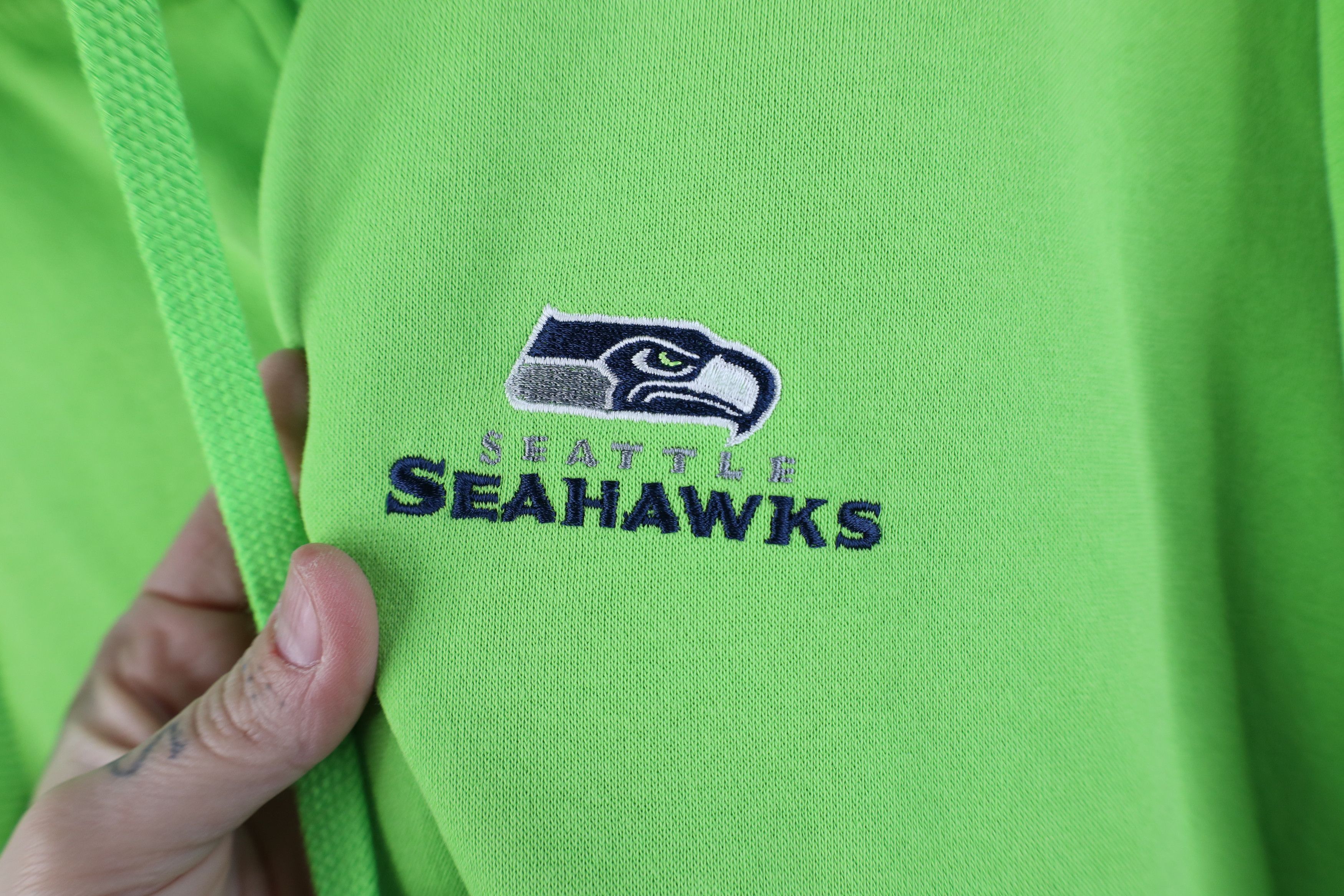 Nike Nike NFL Seattle Seahawks Full Zip Hoodie Sweatshirt Size US XXL / EU 58 / 5 - 5 Thumbnail