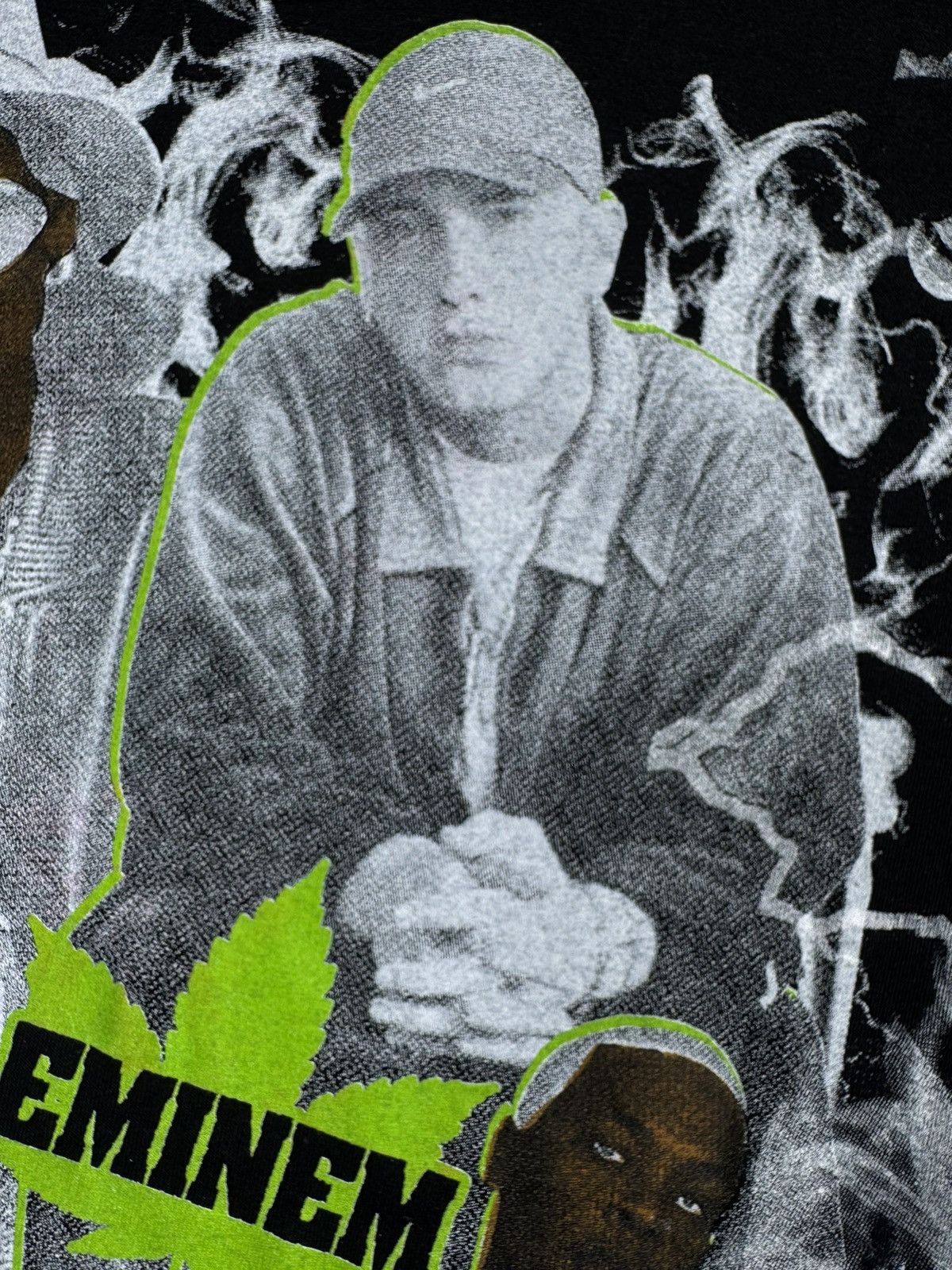Band Tees × Eminem × Rap Tees 2000 Eminem Up In Smoke Tour All Over Print Rap Tour T-Shirt Size US M / EU 48-50 / 2 - 8 Thumbnail