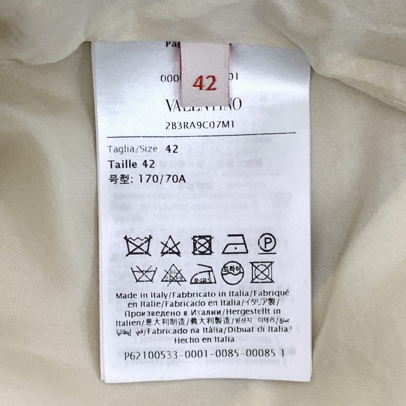 Valentino Valentino Checked Gold Thread Wool Casual Mini Skirt K26WX Size 28" / US 6 / IT 42 - 6 Thumbnail