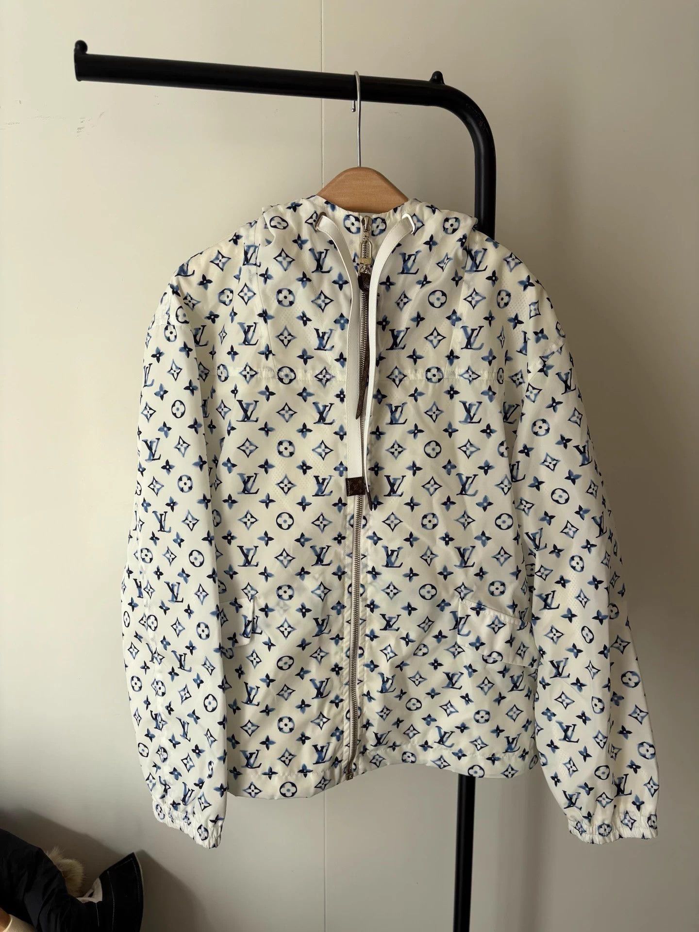 Louis Vuitton LV 25 Nautical All Over Logo Hooded Jacket 38 Size S / US 4 / IT 40 - 1 Thumbnail