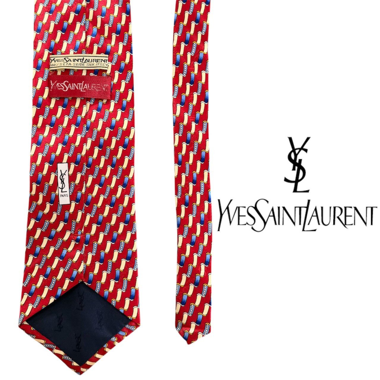Yves Saint Laurent YSL necktie Size ONE SIZE - 3 Thumbnail