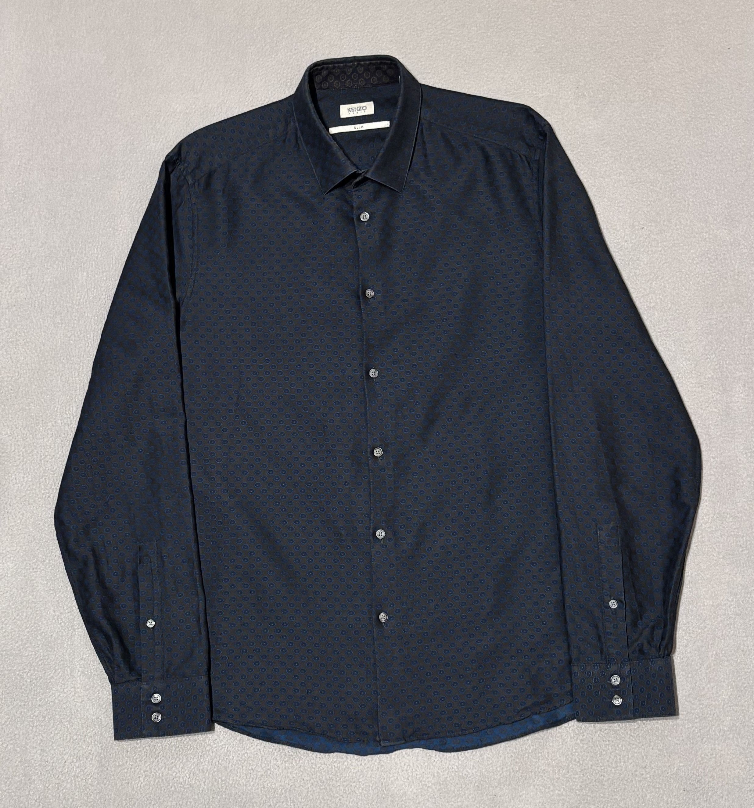 Kenzo Kenzo slim shirt size 41 Size US M / EU 48-50 / 2 - 5 Thumbnail