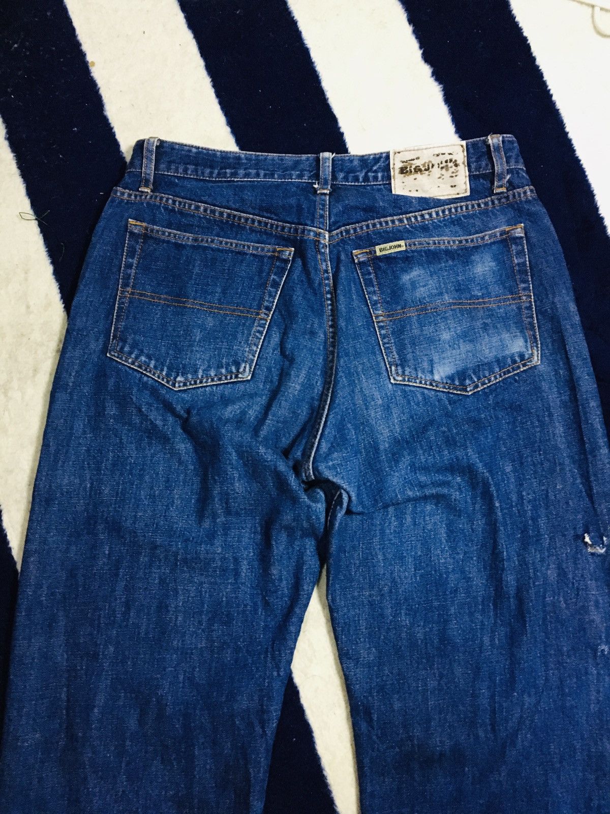 Big John Big John Distressed Jeans (16) Size US 32 / EU 48 - 6 Thumbnail