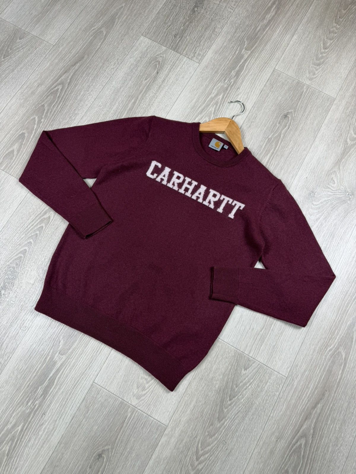 Carhartt Carhartt College Sweater Big Spellout Logo Size US M / EU 48-50 / 2 - 3 Thumbnail