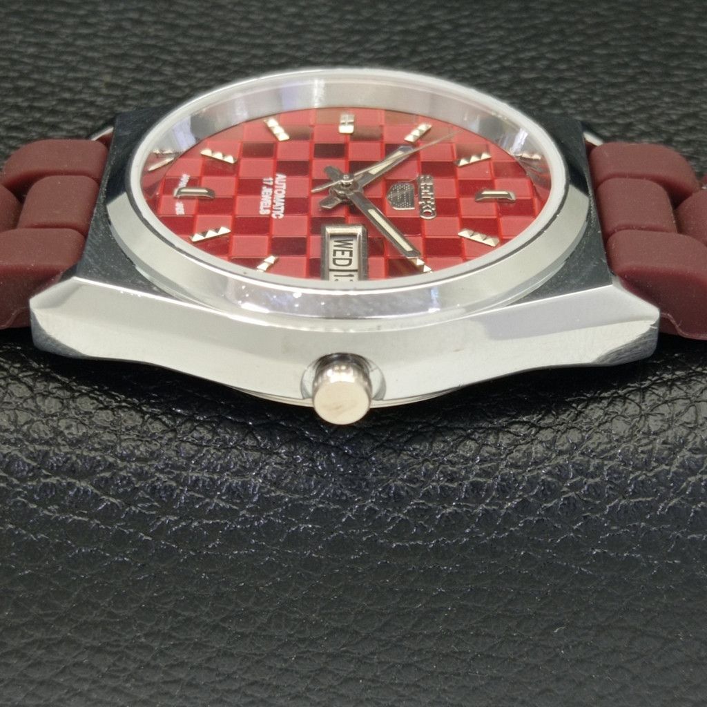Seiko REFURBISHED VINTAGE SEIKO 5 AUTO JAPAN MENS WATCH a440218 Size 38 - 4 Thumbnail