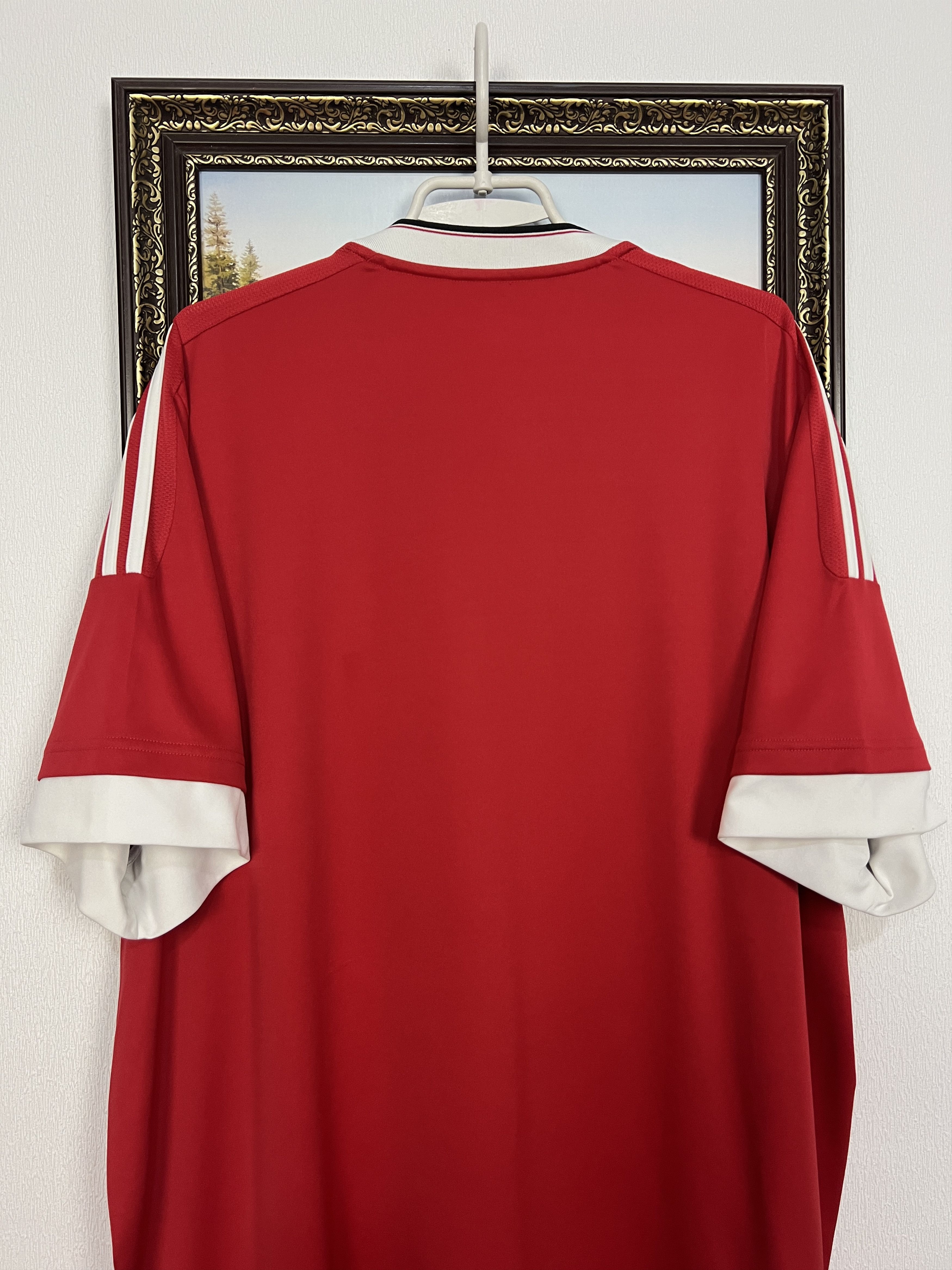 Adidas Manchester United football shirt Soccer Jersey Trikot 3XL Size US XXL / EU 58 / 5 - 9 Thumbnail