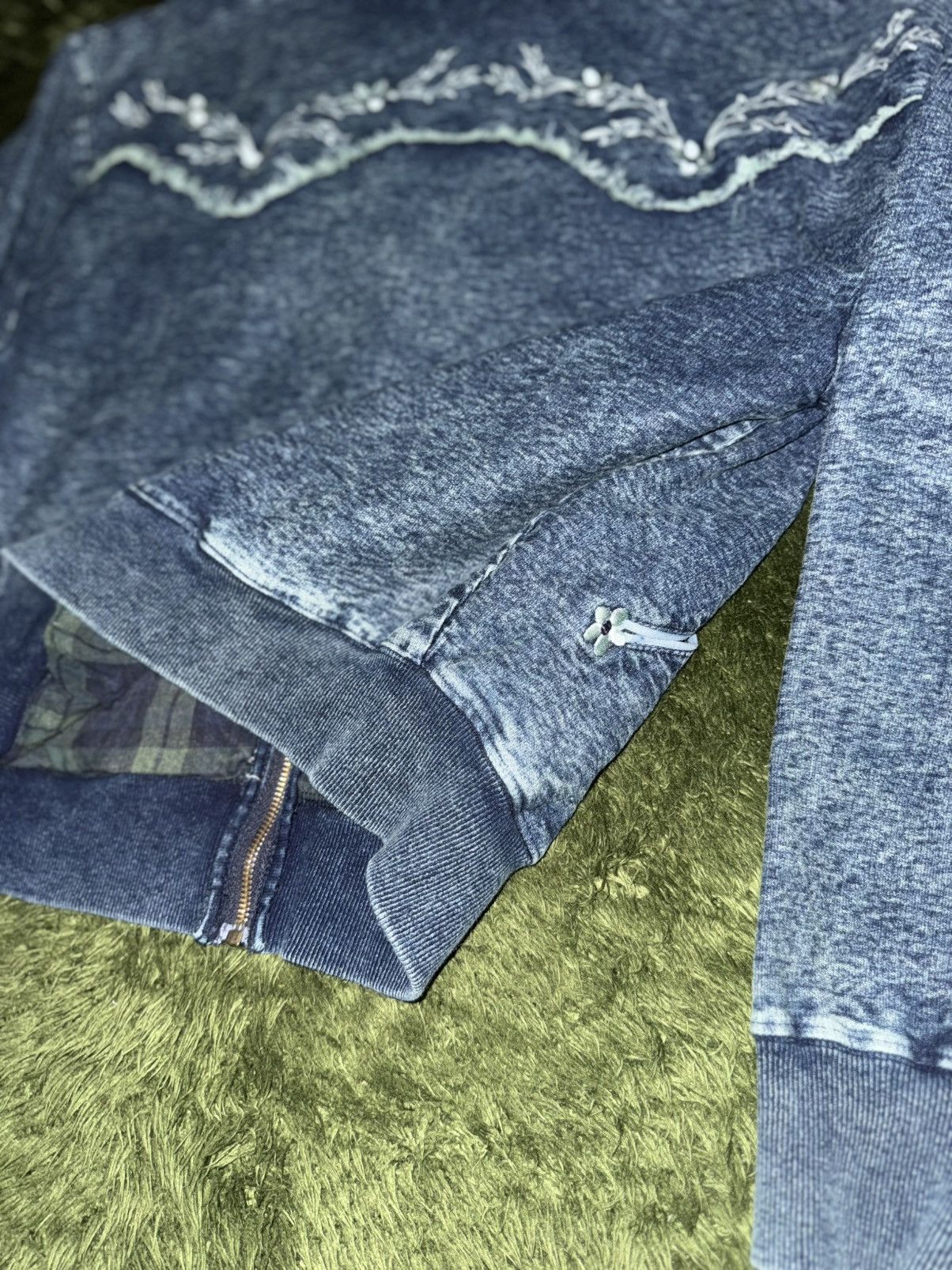 Penfield [M] NICK GEAR x Penfield Flower Logo Hoodie Zip-Up Indigo Size US M / EU 48-50 / 2 - 11 Thumbnail