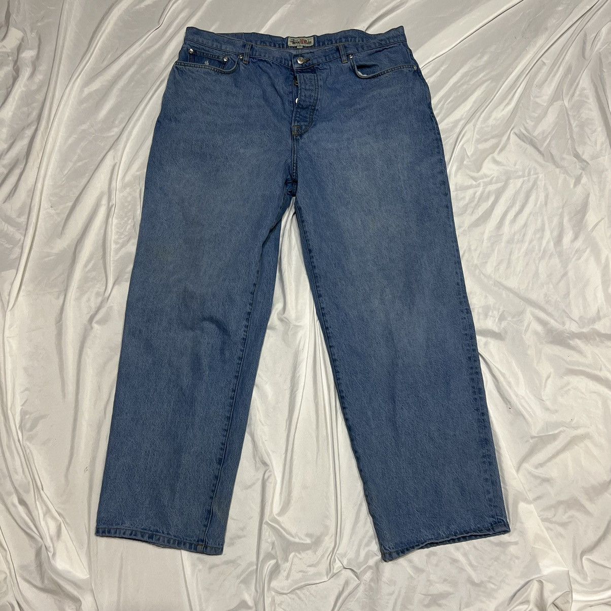 Stussy Big Ol’ Jeans, Light Wash Size US 38 / EU 54 - 1 Thumbnail