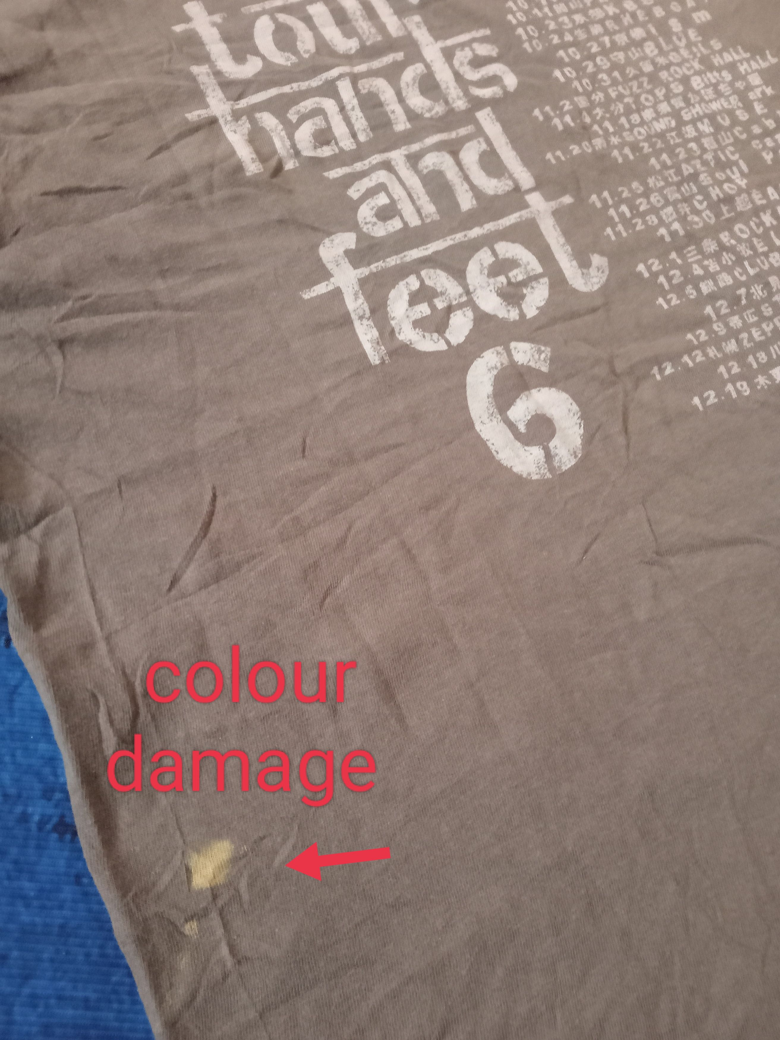 Band Tees Brahman Tour Hands And Feet 6 T Shirt Size US L / EU 52-54 / 3 - 7 Thumbnail