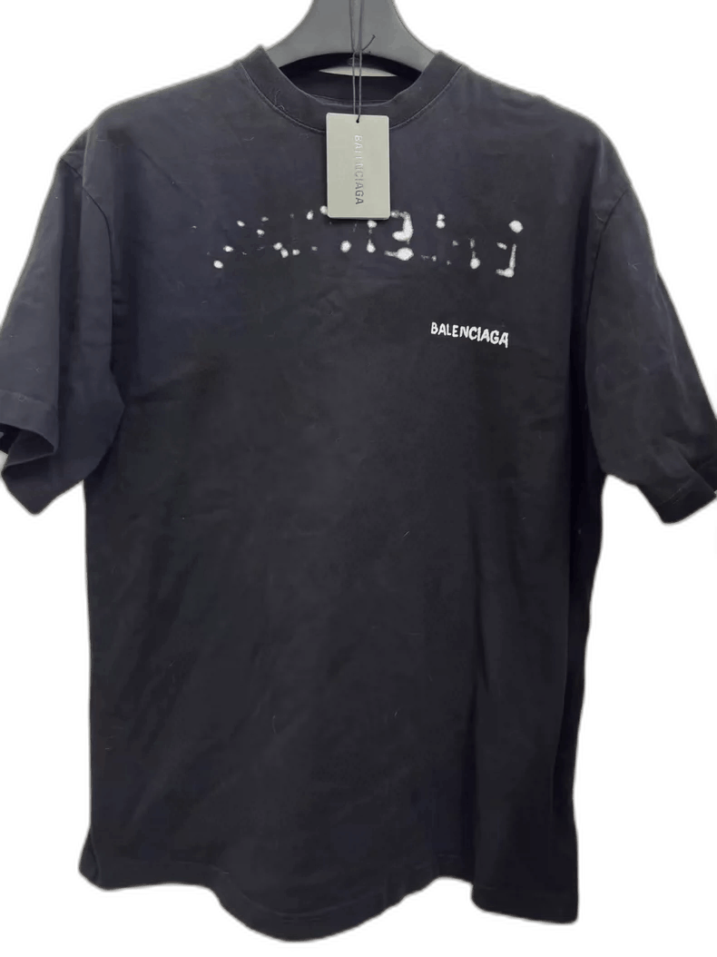 Balenciaga Balenciaga Ink Short Sleeve TShirt-2506 Size US XS / EU 42 / 0 - 1 Thumbnail