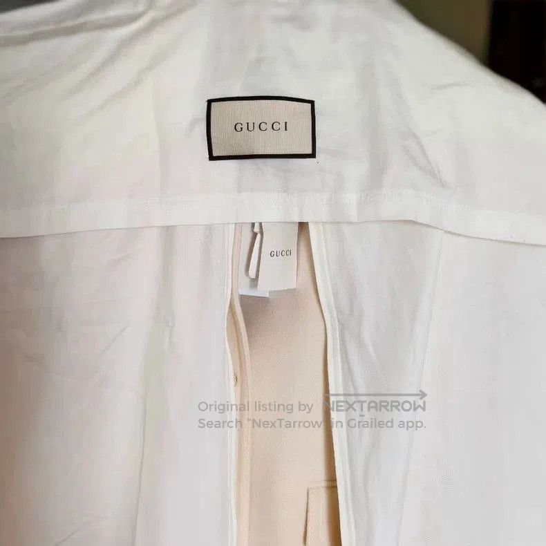 Gucci Gucci Double G Pearl Button Wool Coat. Size US M / EU 48-50 / 2 - 5 Thumbnail