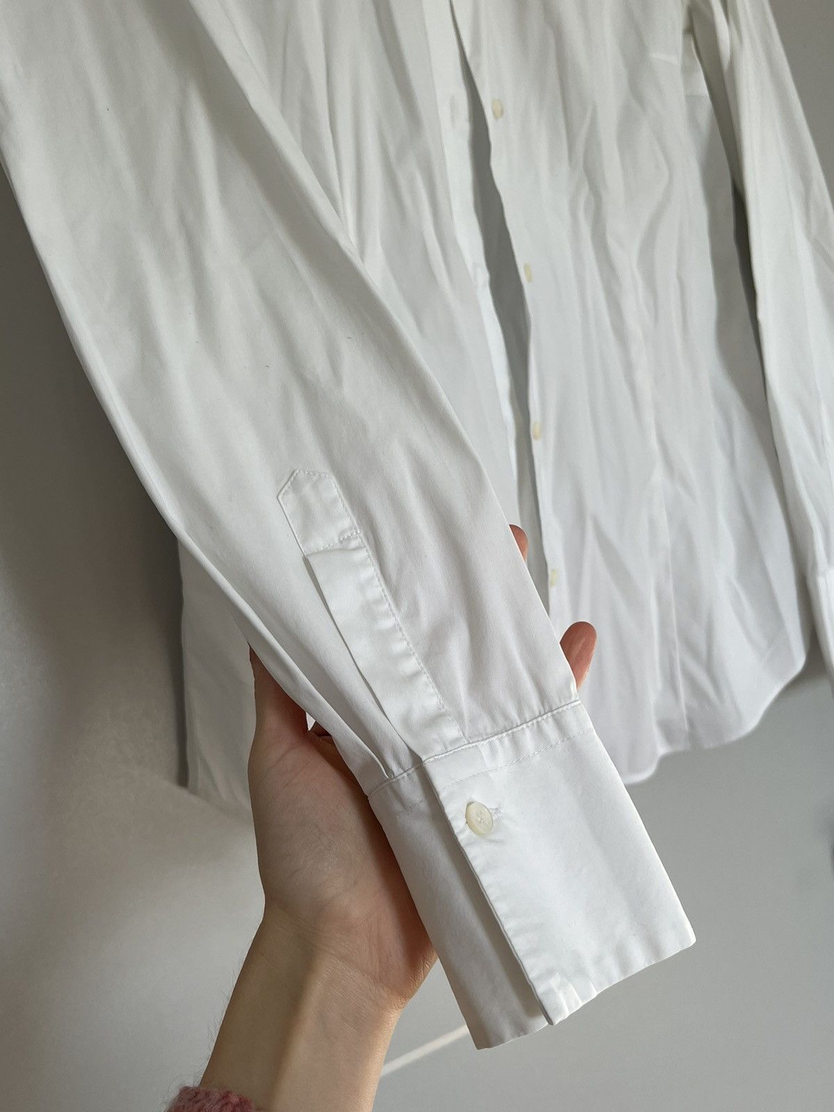Brunello Cucinelli Brunello Cucinelli shirt button up white Size XL / US 12-14 / IT 48-50 - 3 Thumbnail