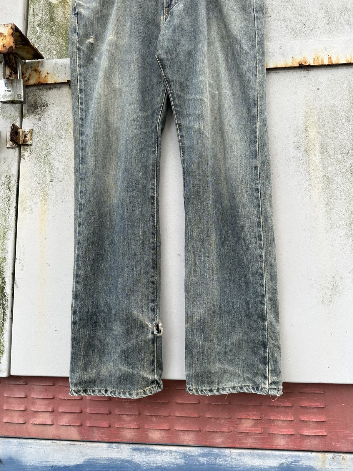 Edwin 👹Vintage Edwin 404 Washed Baggy Jeans Made In Japan Size US 35 - 7 Thumbnail