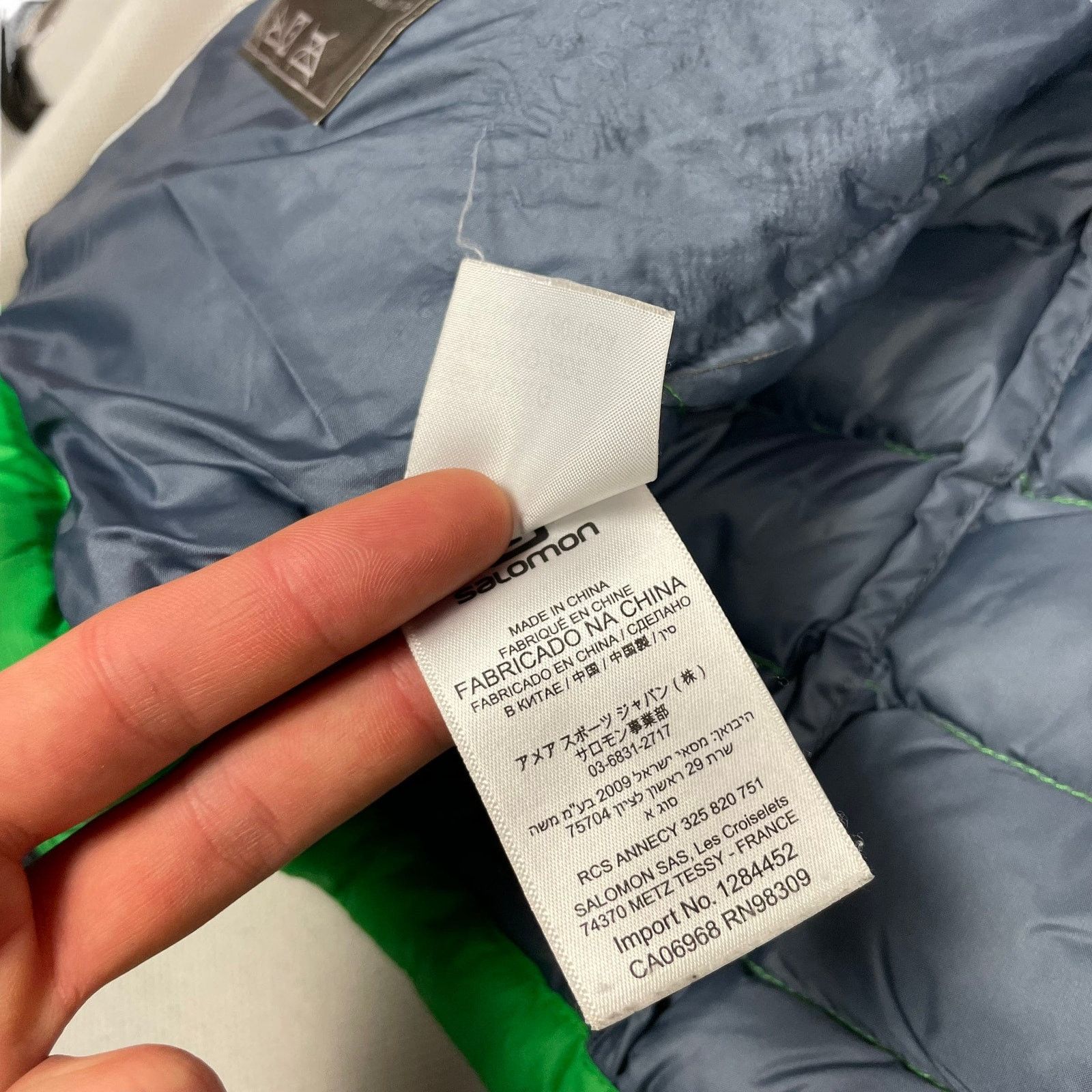 Salomon Salomon Pertex Microlight Eco Men Green Puffer Down Jacket L Size US L / EU 52-54 / 3 - 21 Thumbnail