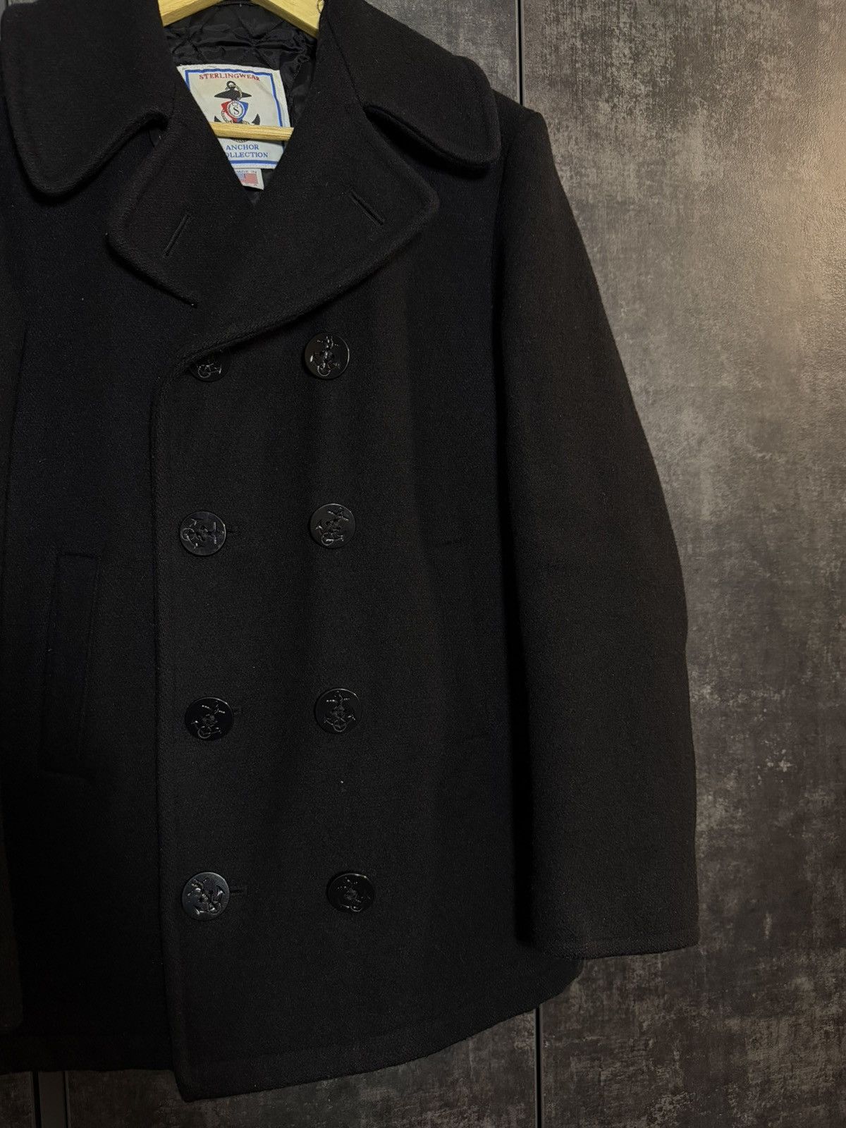 Vintage Vintage Sterlingwear USA Pea Coat Jacket Margiela Prada Acne Size US S / EU 44-46 / 1 - 11 Thumbnail