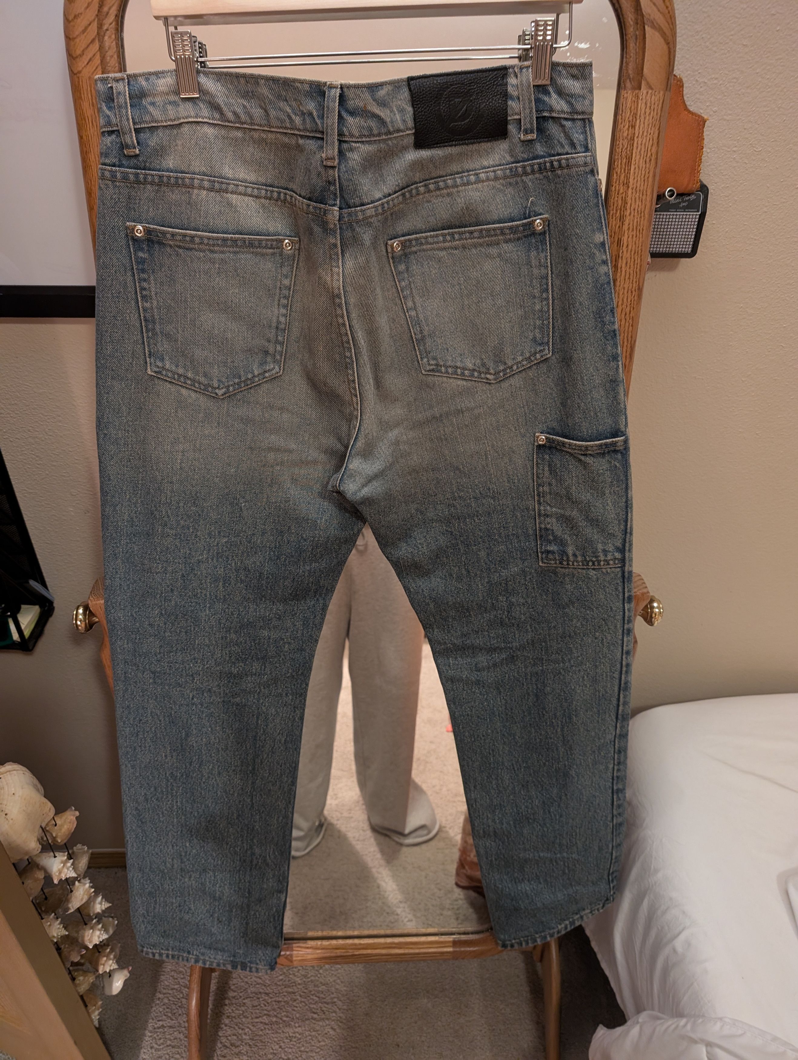 basketcase gallery Discontd Straight Desert Wash Denim Size US 34 / EU 50 - 3 Thumbnail